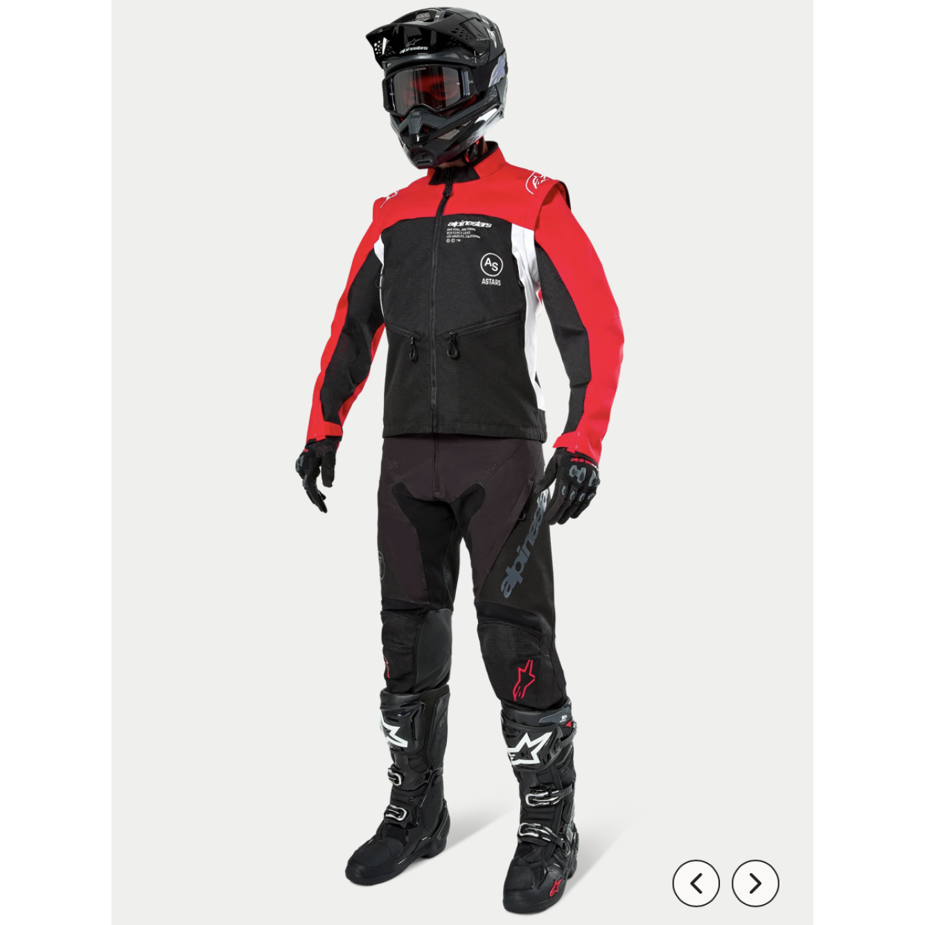 Alpinestars | Jas Pro-Dura Rood Zwart