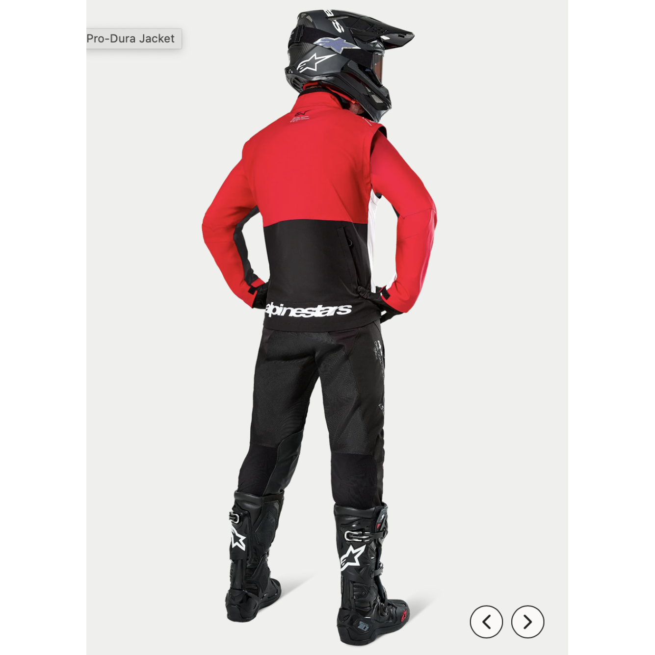 Alpinestars | Jas Pro-Dura Rood Zwart