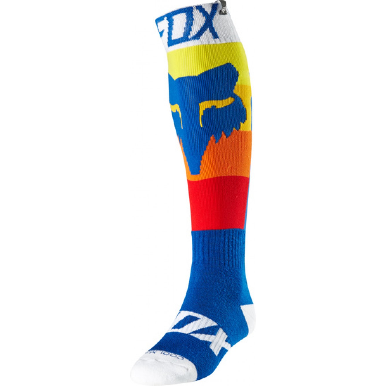 Fox | MX18 Cross-sokken Coolmax Dun DRAFTR Blauw