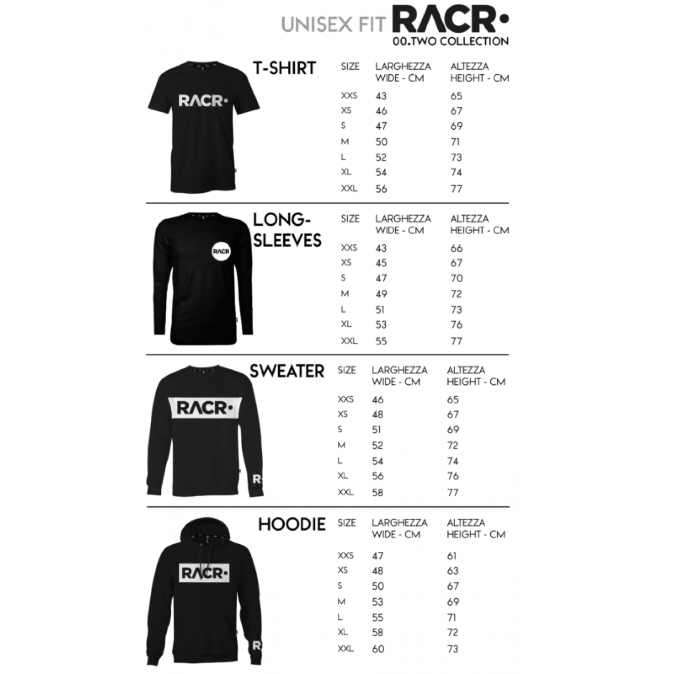 RACR | Sweater Zwart