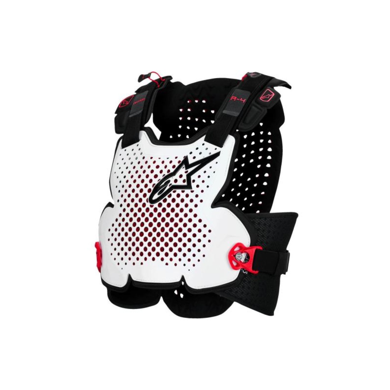 Alpinestars | BodyProtector A-4 Plasma Wit/Zwart