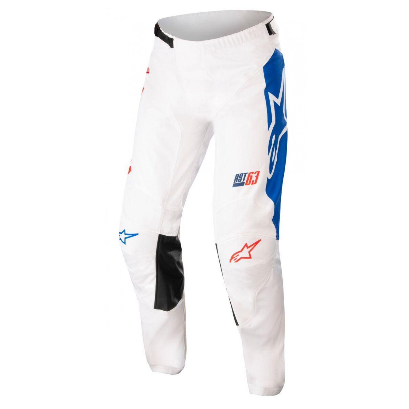 Alpinestars | Cross Broek Racer Compass Wit / Rood / Blauw