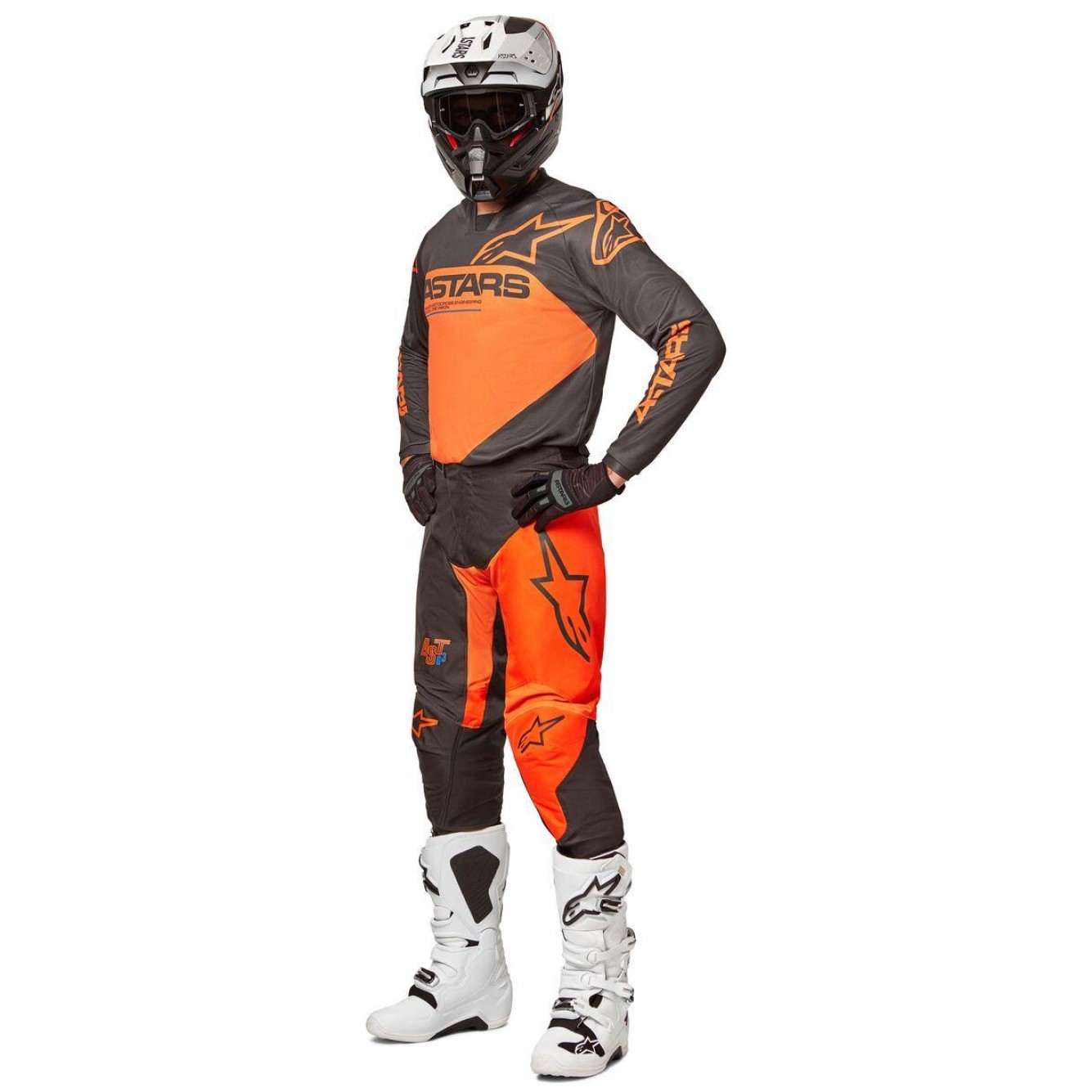 Alpinestars | Cross Broek Racer Supermatic Oranje