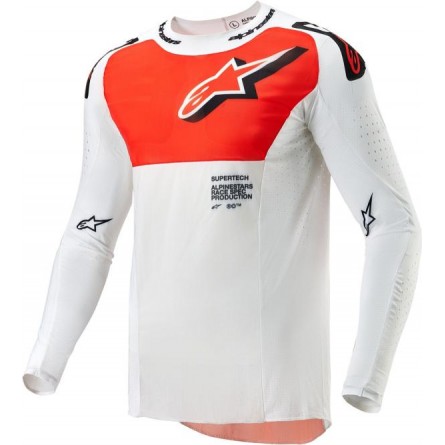 Alpinestars | Cross Shirt Supertech Ward Oranje / Wit