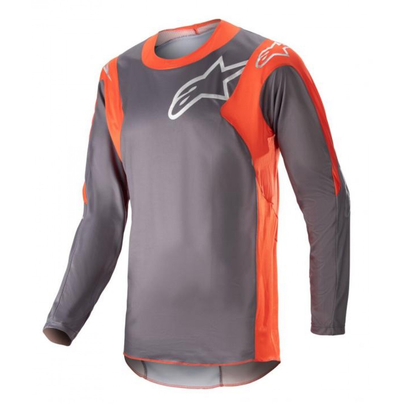 Alpinestars | Cross shirt Racer Hoen Grijs / Oranje