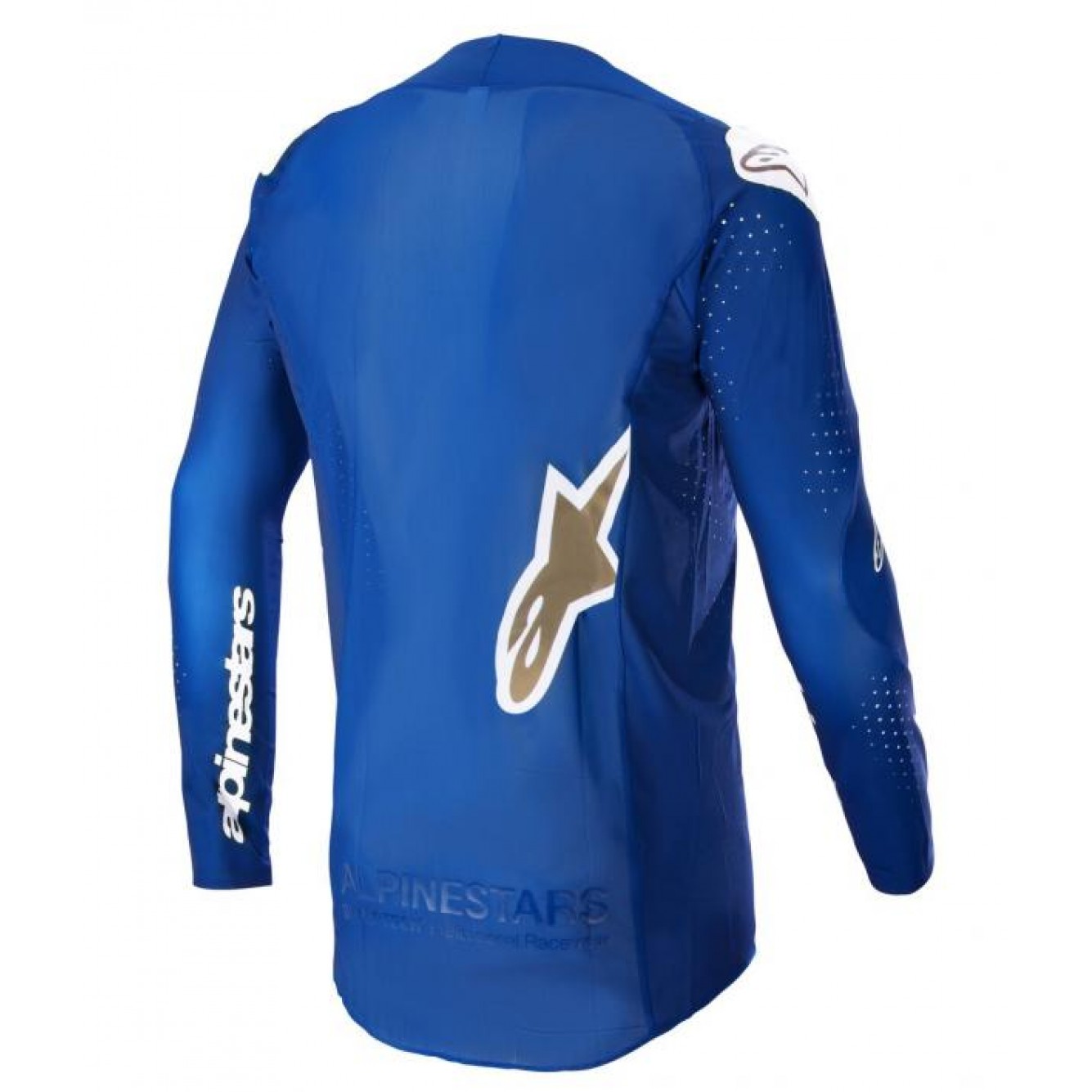 Alpinestars | Cross shirt Supertech Bruin Blauw / Goud