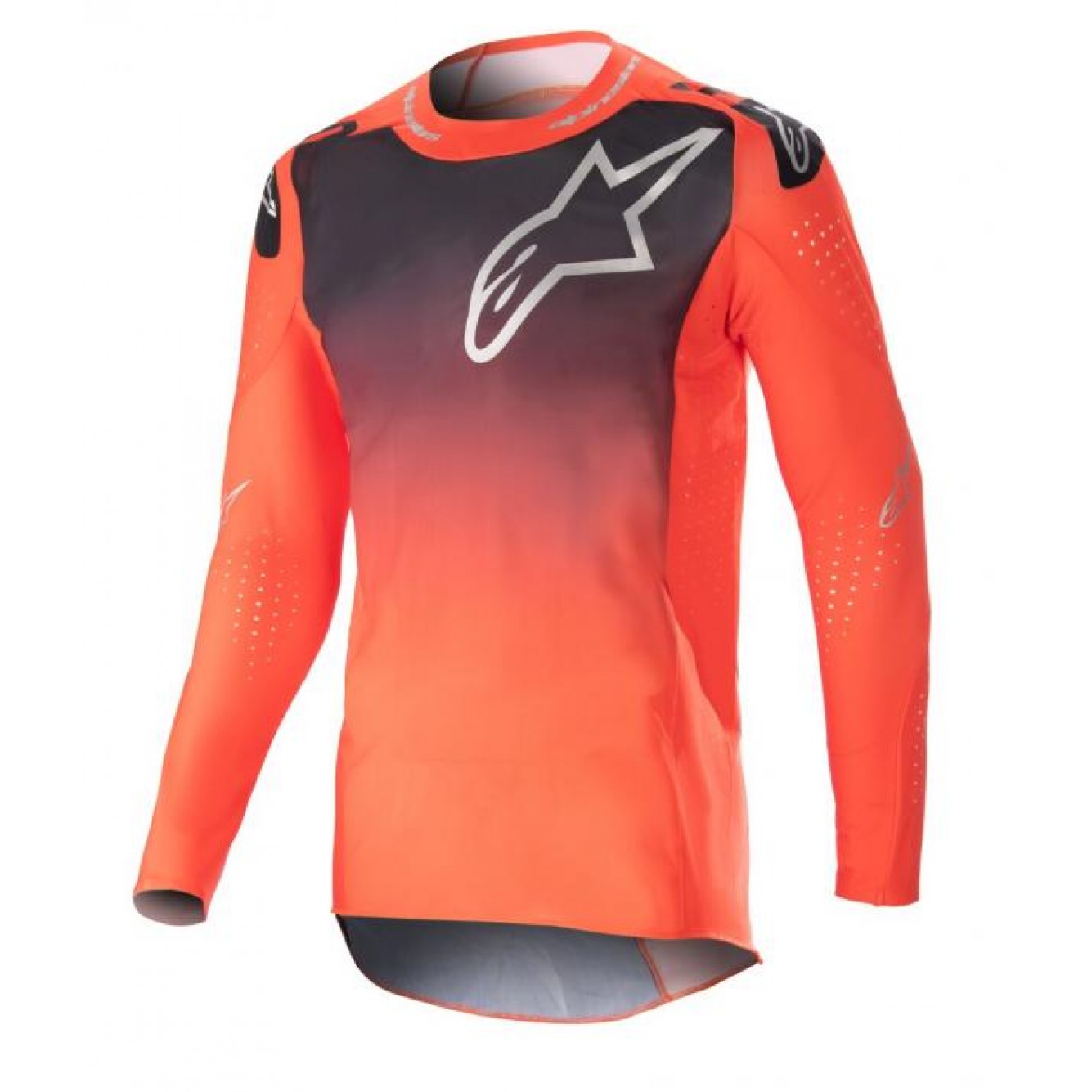 Alpinestars | Cross shirt Supertech Risen Oranje / Zwart