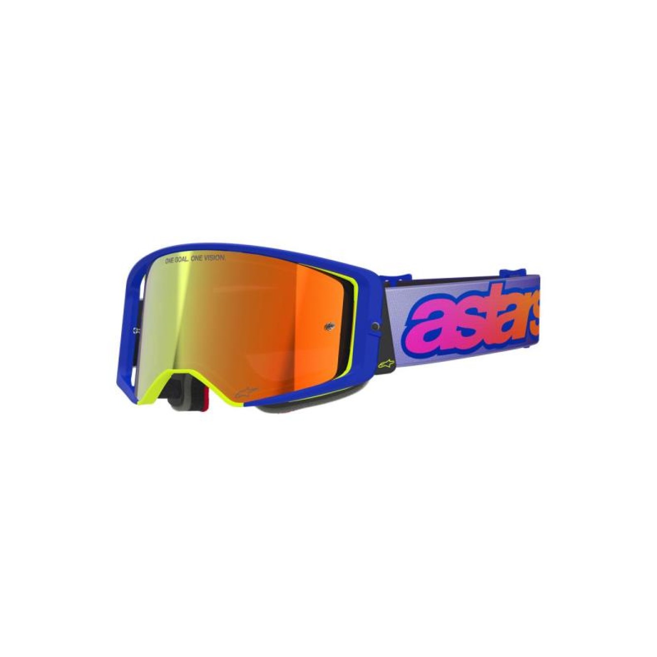 Alpinestars | Crossbril Supertech Vision Vista Blauw/Geel