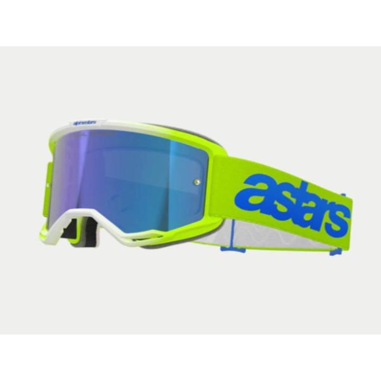 Alpinestars | Crossbril Vision 5 Blaze Geel/Blauw