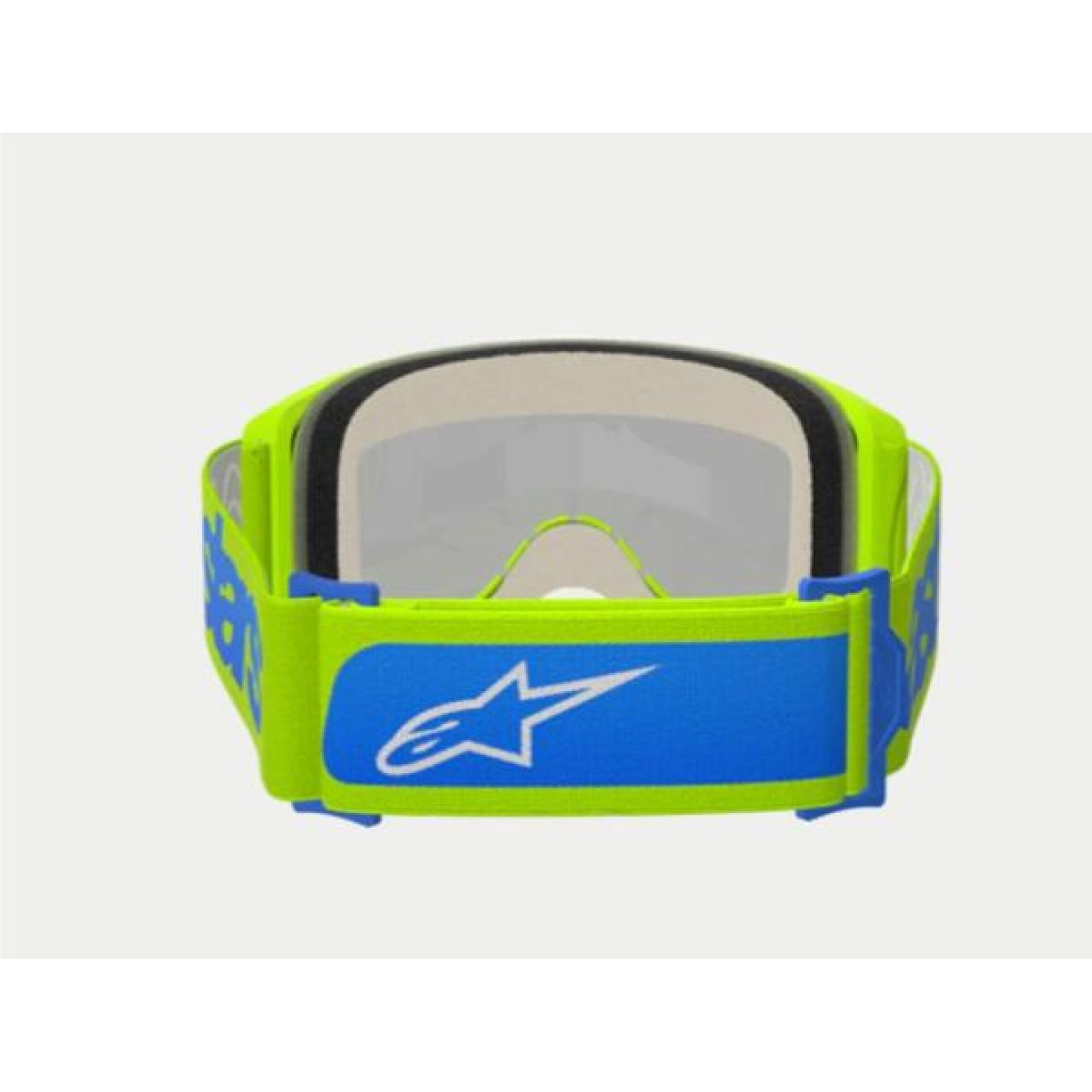 Alpinestars | Crossbril Vision 5 Blaze Geel/Blauw