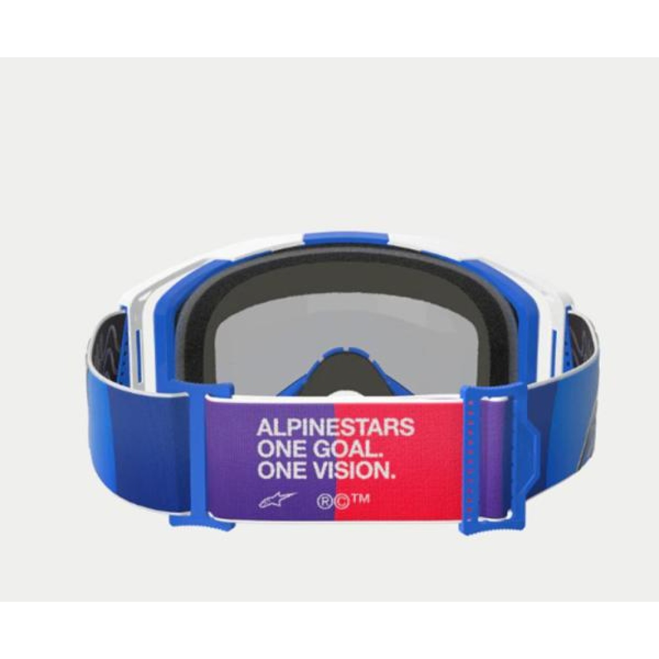 Alpinestars | Crossbril Vision 8 Corp Blauw/Wit