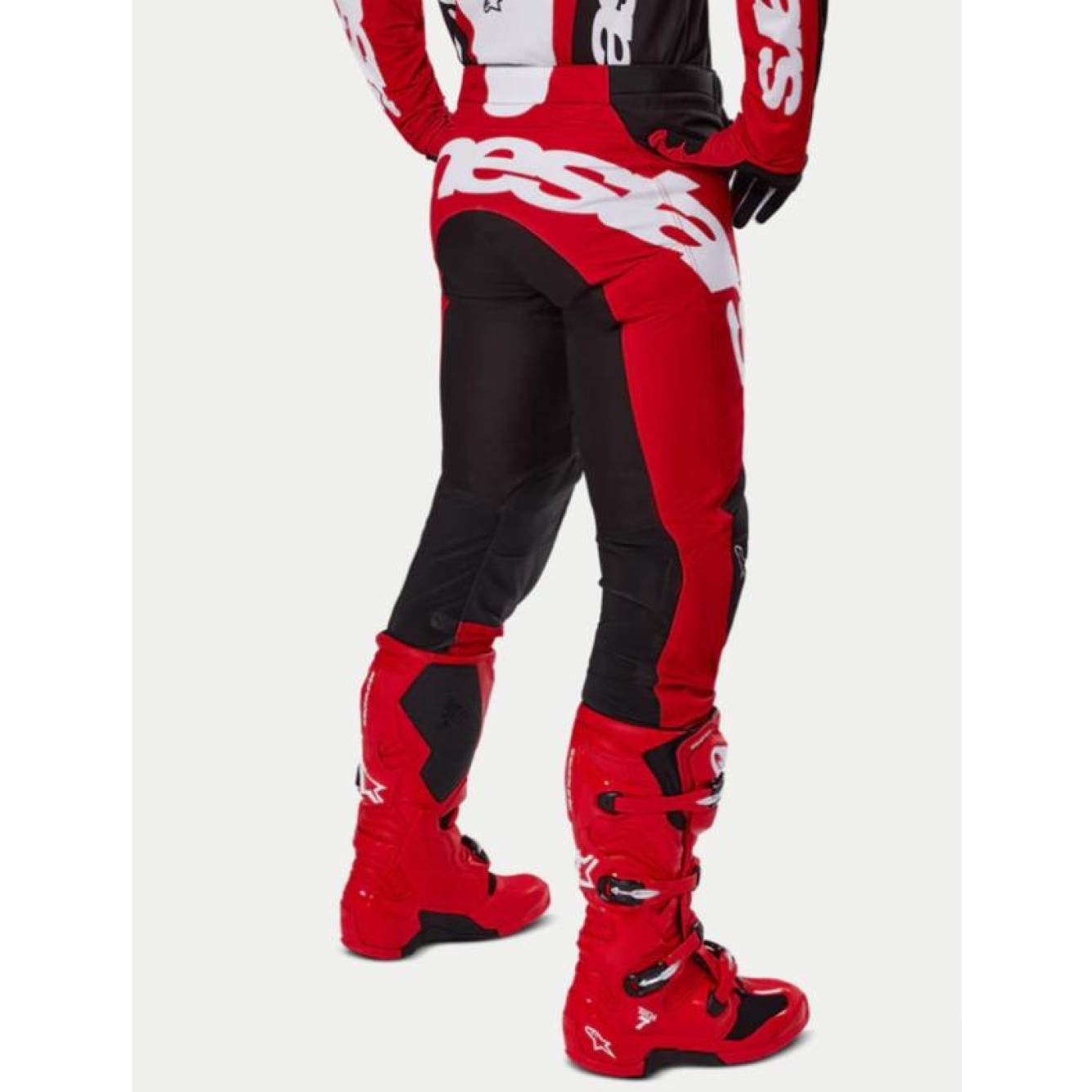 Alpinestars | Crossbroek Racer Veil Zwart/Rood