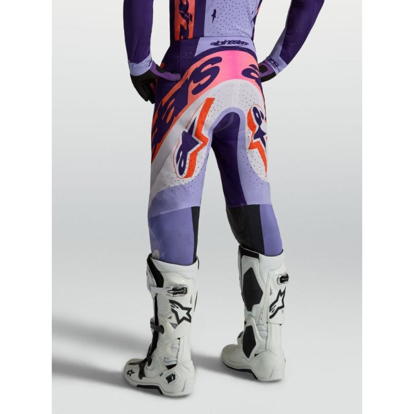 Alpinestars | Crossbroek Supertech Dyna Paars