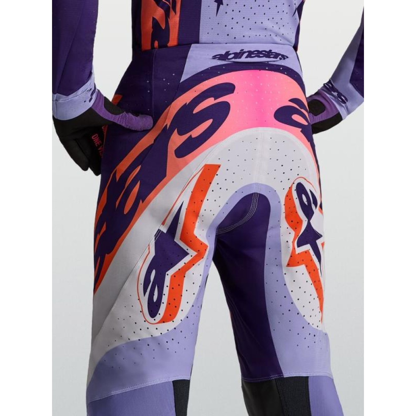 Alpinestars | Crossbroek Supertech Dyna Paars