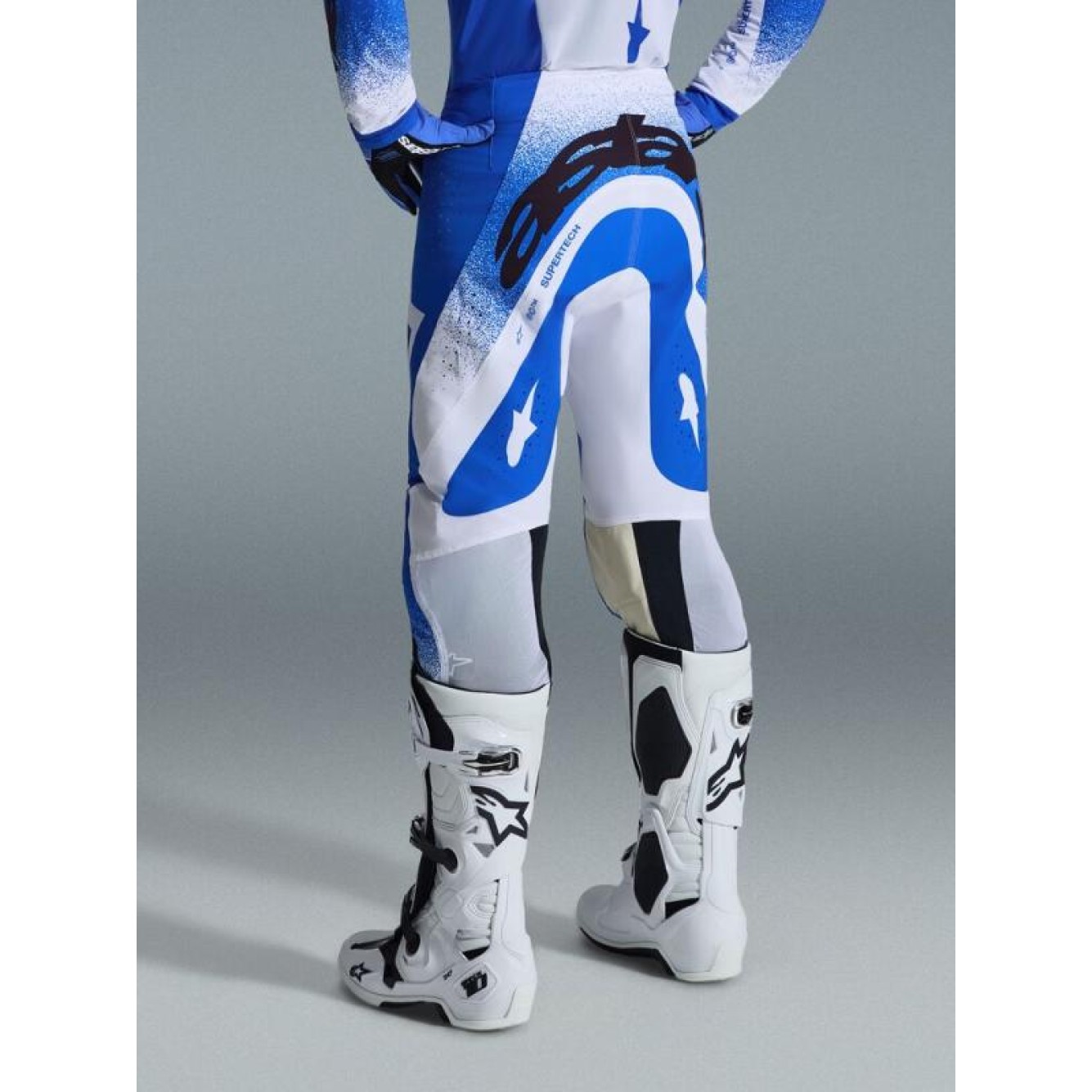 Alpinestars | Crossbroek Supertech Scenz Licht blauw