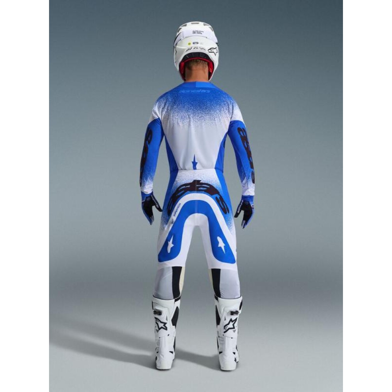 Alpinestars | Crossbroek Supertech Scenz Licht blauw