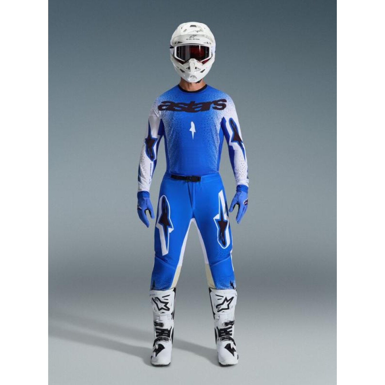 Alpinestars | Crossbroek Supertech Scenz Licht blauw