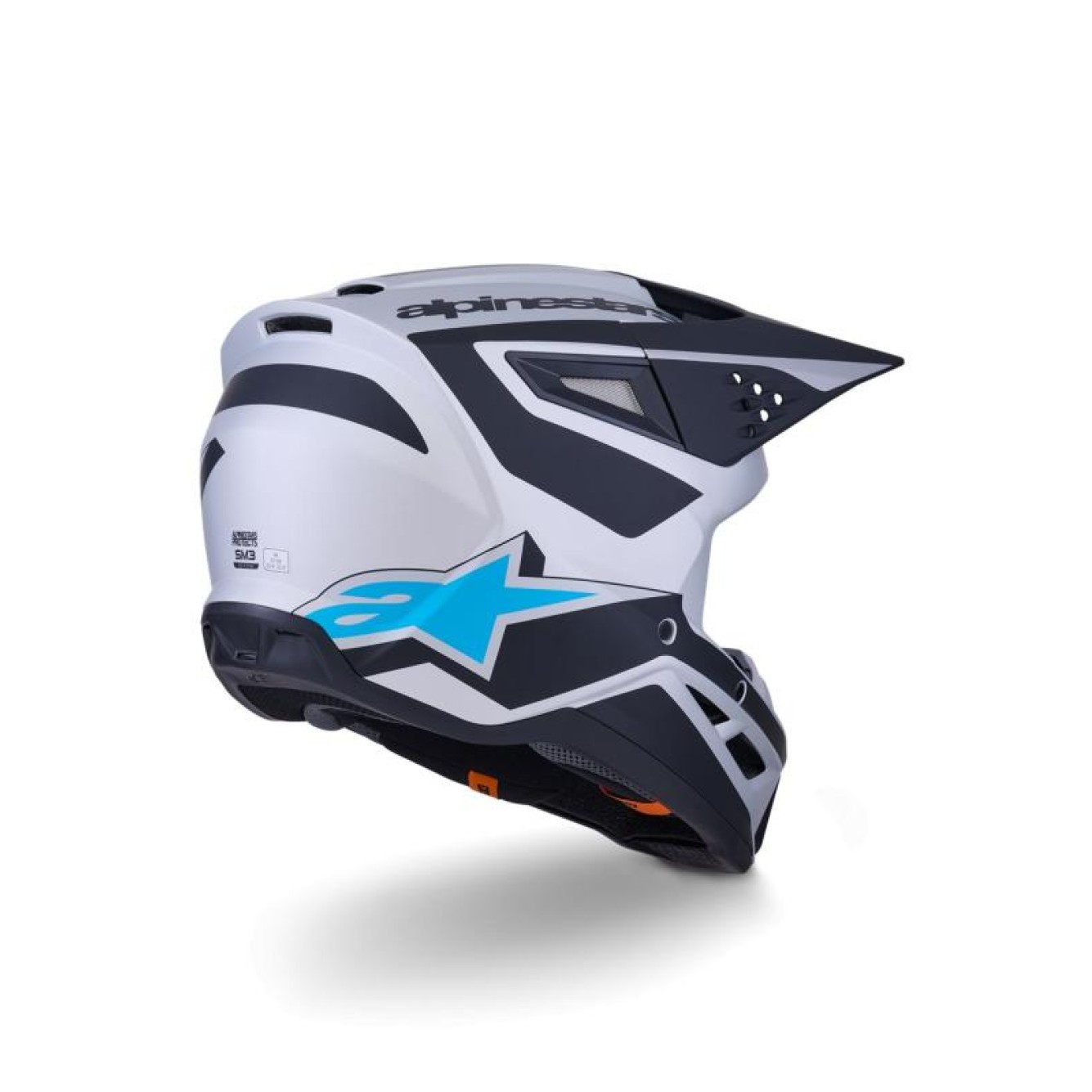 Alpinestars | Crosshelm S-M3 Heat Grijs