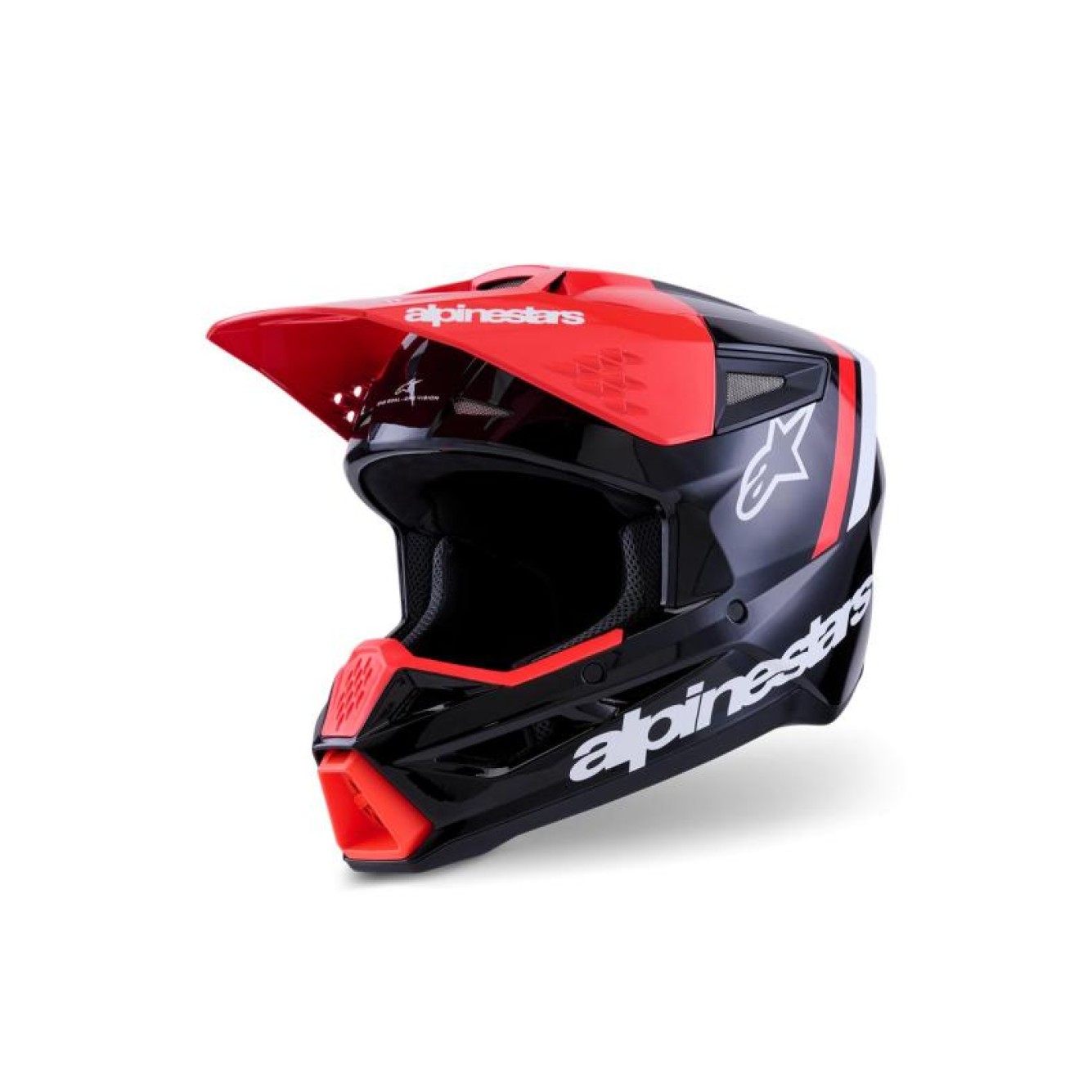 Alpinestars | Crosshelm S-M3 Radium Zwart/Rood
