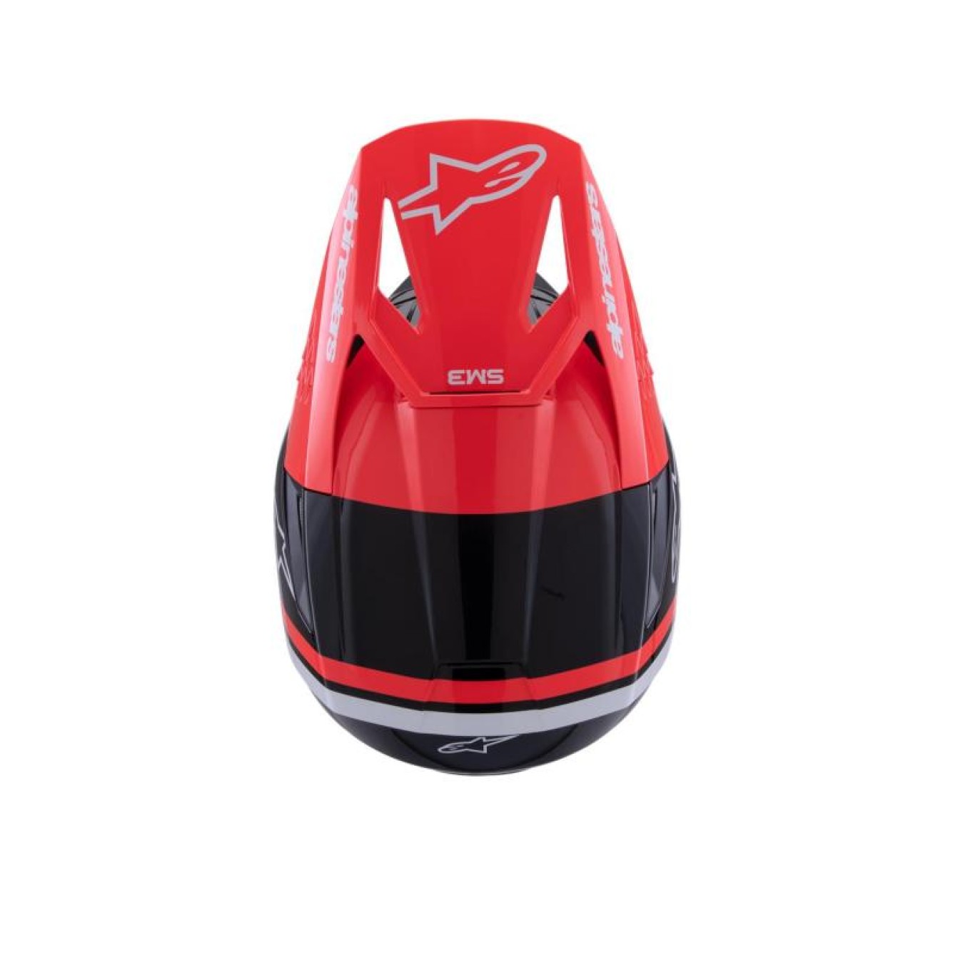Alpinestars | Crosshelm S-M3 Radium Zwart/Rood