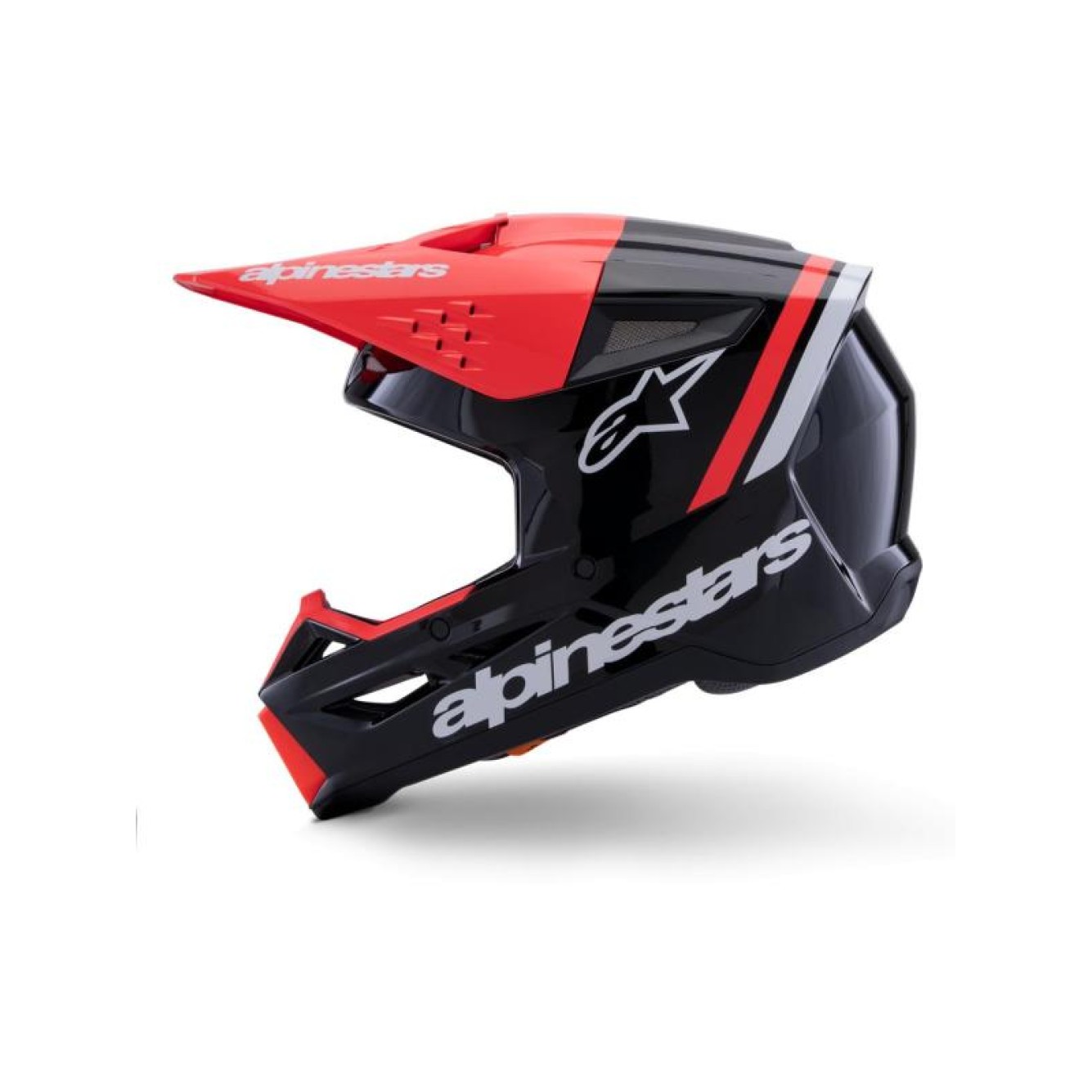 Alpinestars | Crosshelm S-M3 Radium Zwart/Rood