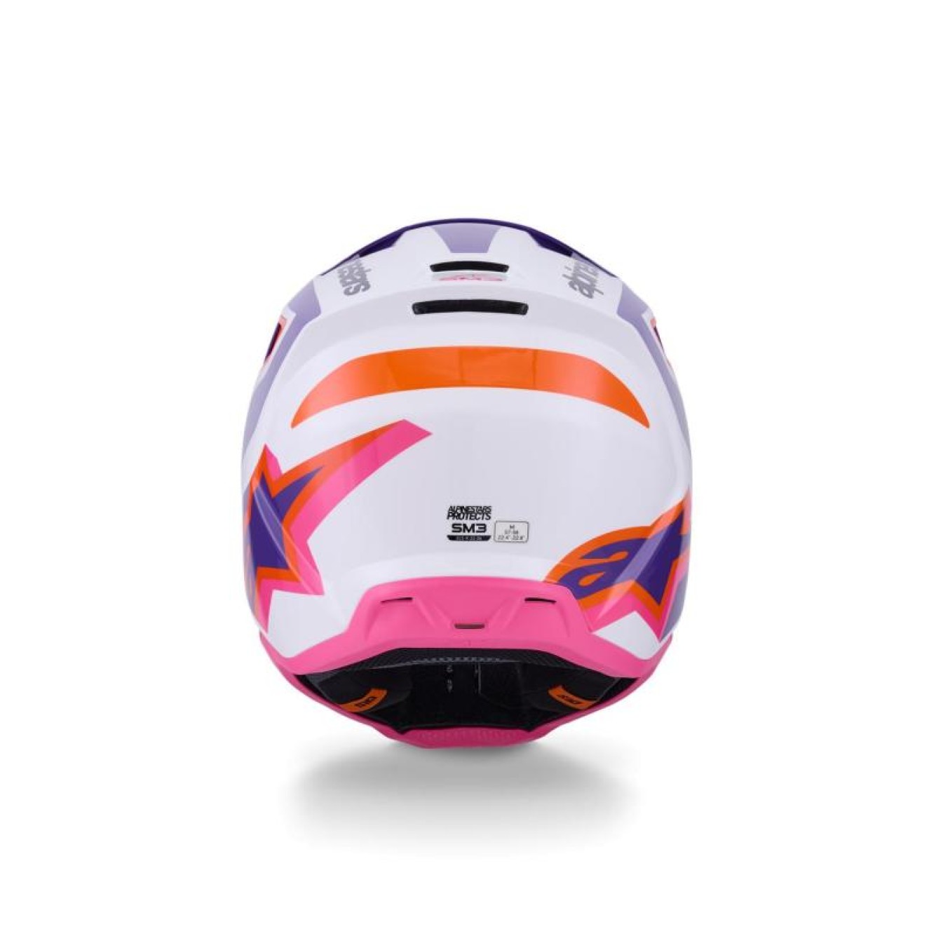 Alpinestars | Crosshelm S-M3 Roze/Wit
