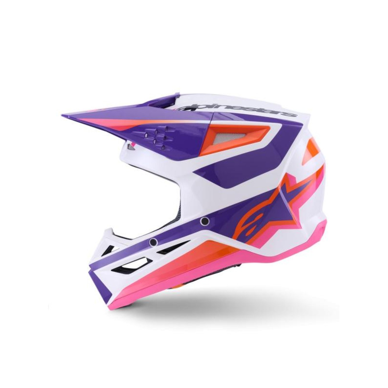 Alpinestars | Crosshelm S-M3 Roze/Wit