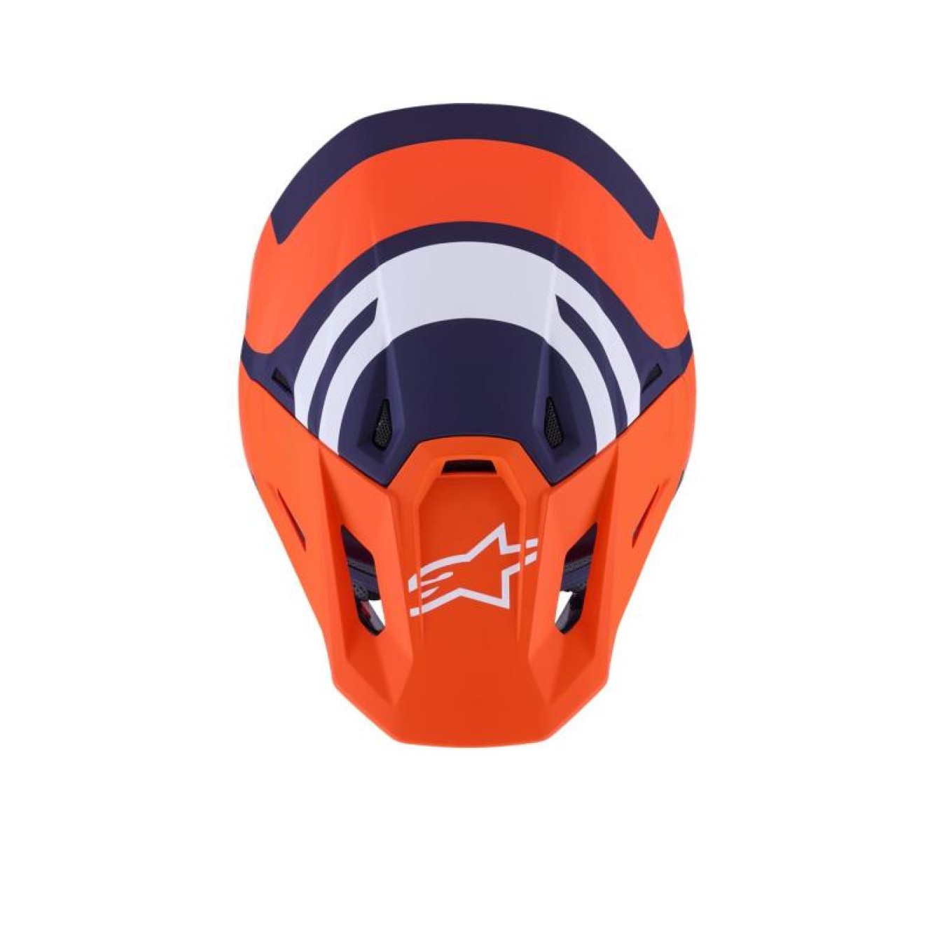 Alpinestars | Crosshelm S-M7 Core Blauw/oranje