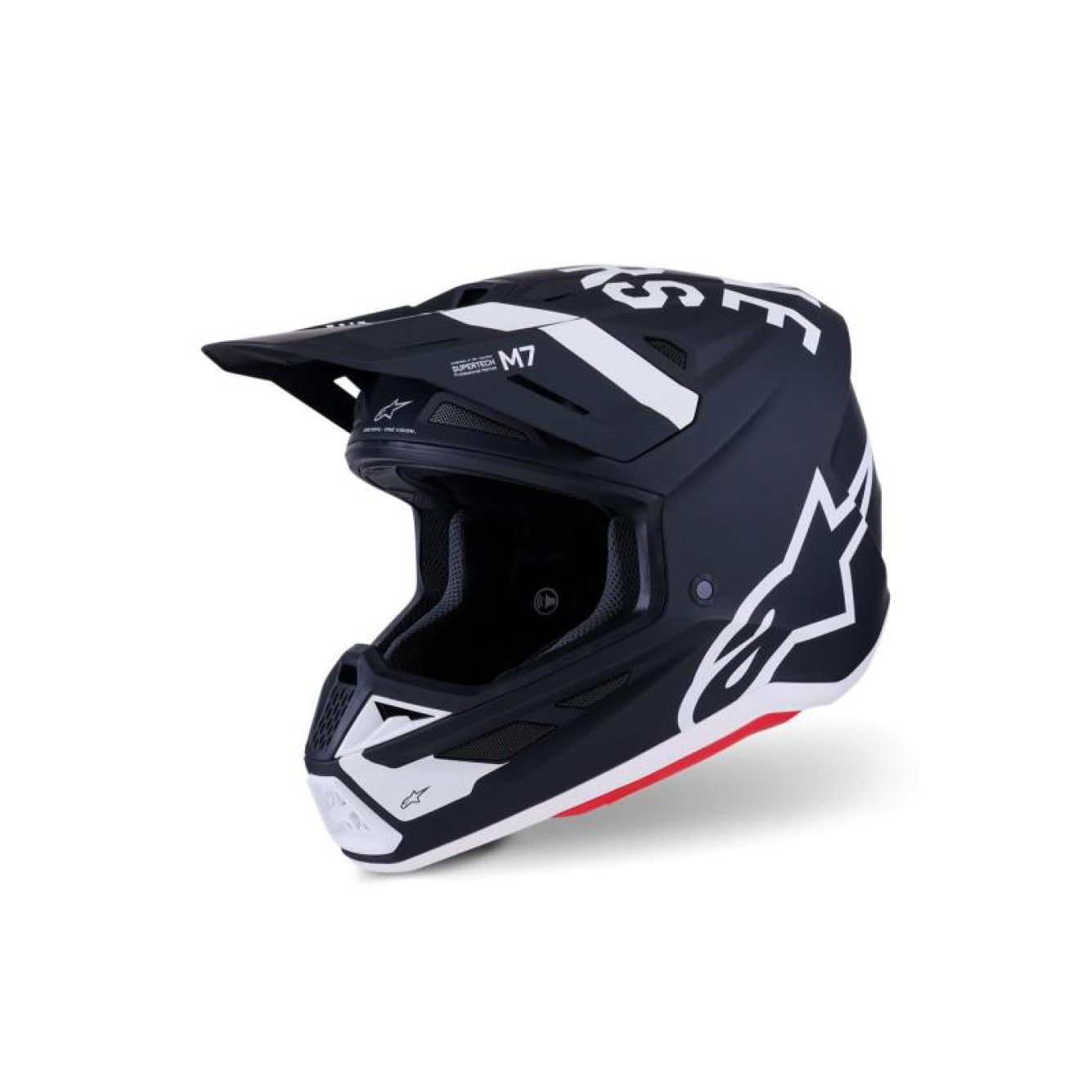 Alpinestars | Crosshelm S-M7 Dasher Zwart/Wit