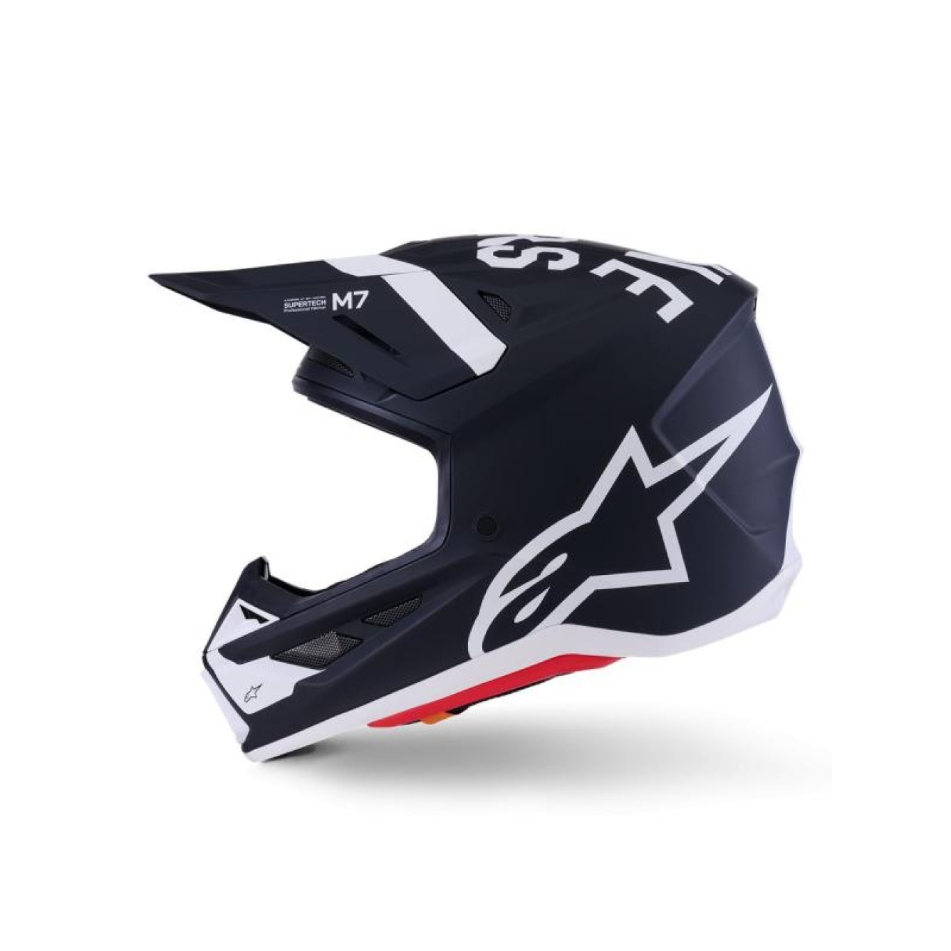Alpinestars | Crosshelm S-M7 Dasher Zwart/Wit