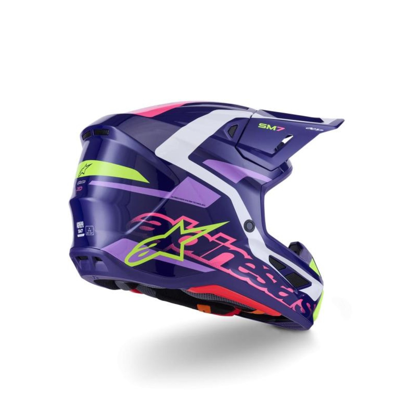 Alpinestars | Crosshelm S-M7 Deed Paars