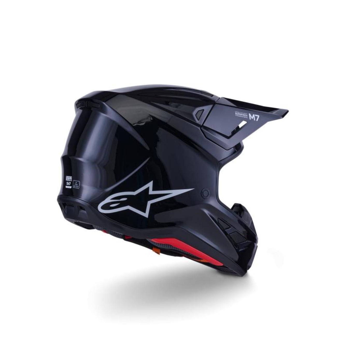 Alpinestars | Crosshelm S-M7 Solid Zwart