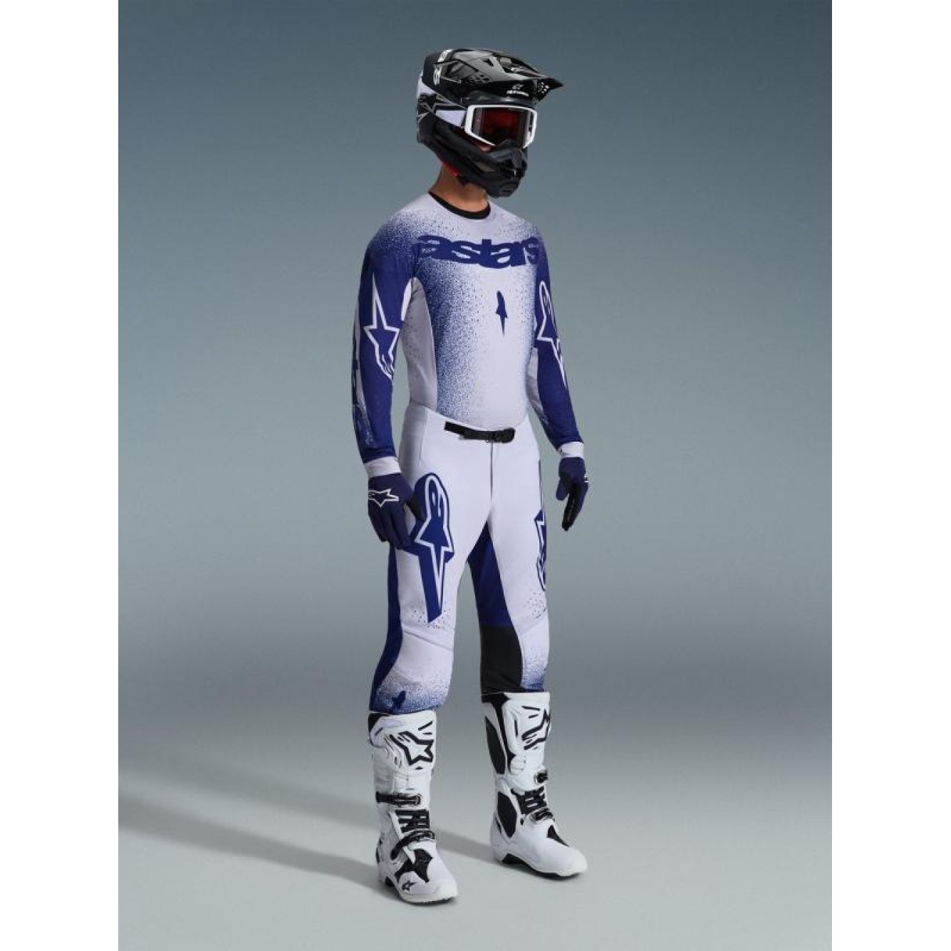 Alpinestars | Cross shirt Supertech Scenz Blauw