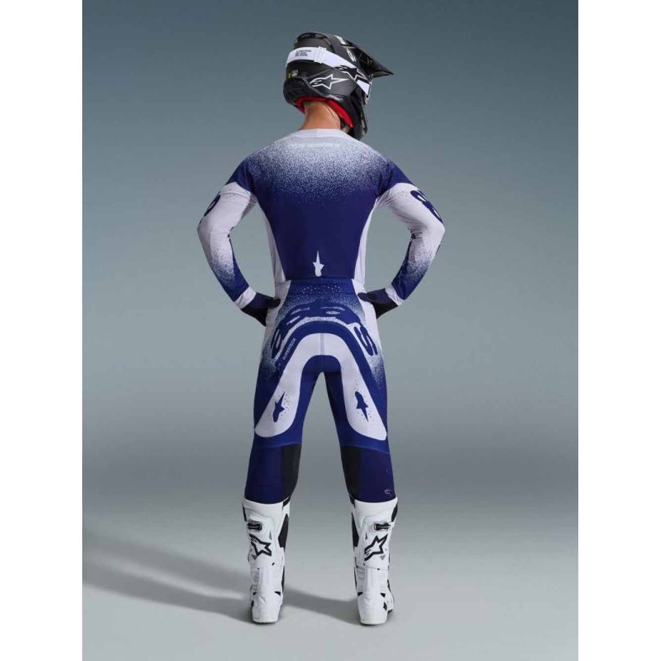 Alpinestars | Cross shirt Supertech Scenz Blauw