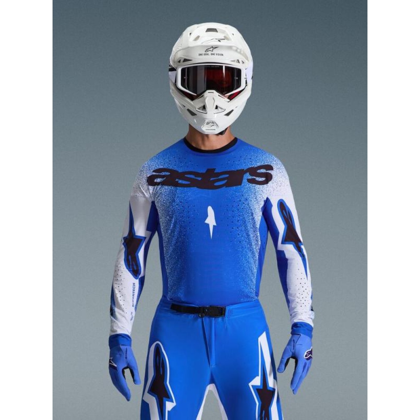 Alpinestars | Cross shirt Supertech Scenz Licht blauw