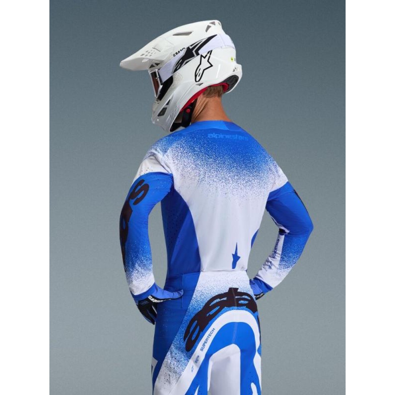 Alpinestars | Cross shirt Supertech Scenz Licht blauw