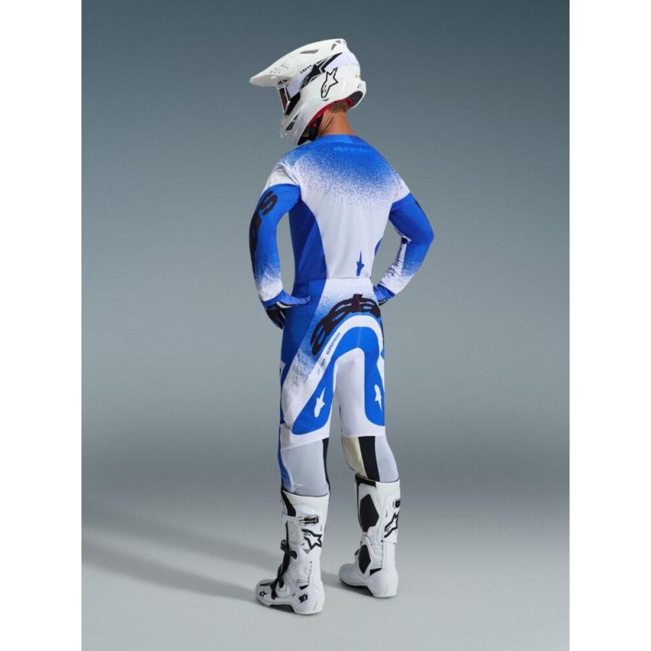 Alpinestars | Cross shirt Supertech Scenz Licht blauw