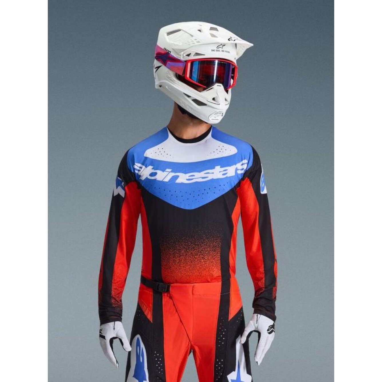 Alpinestars | Cross shirt Techstar Knif Oranje/Zwart