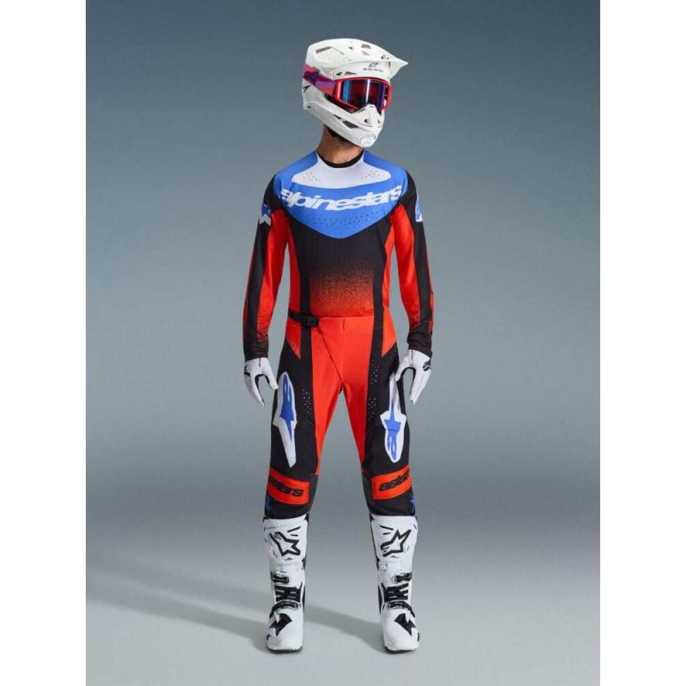 Alpinestars | Cross shirt Techstar Knif Oranje/Zwart