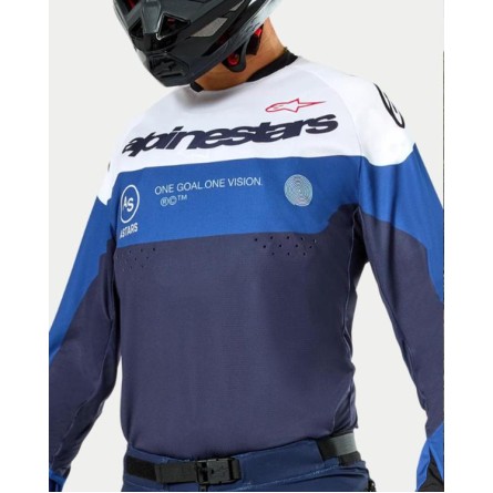 Alpinestars | Enduro Shirt Pro Dura Blauw