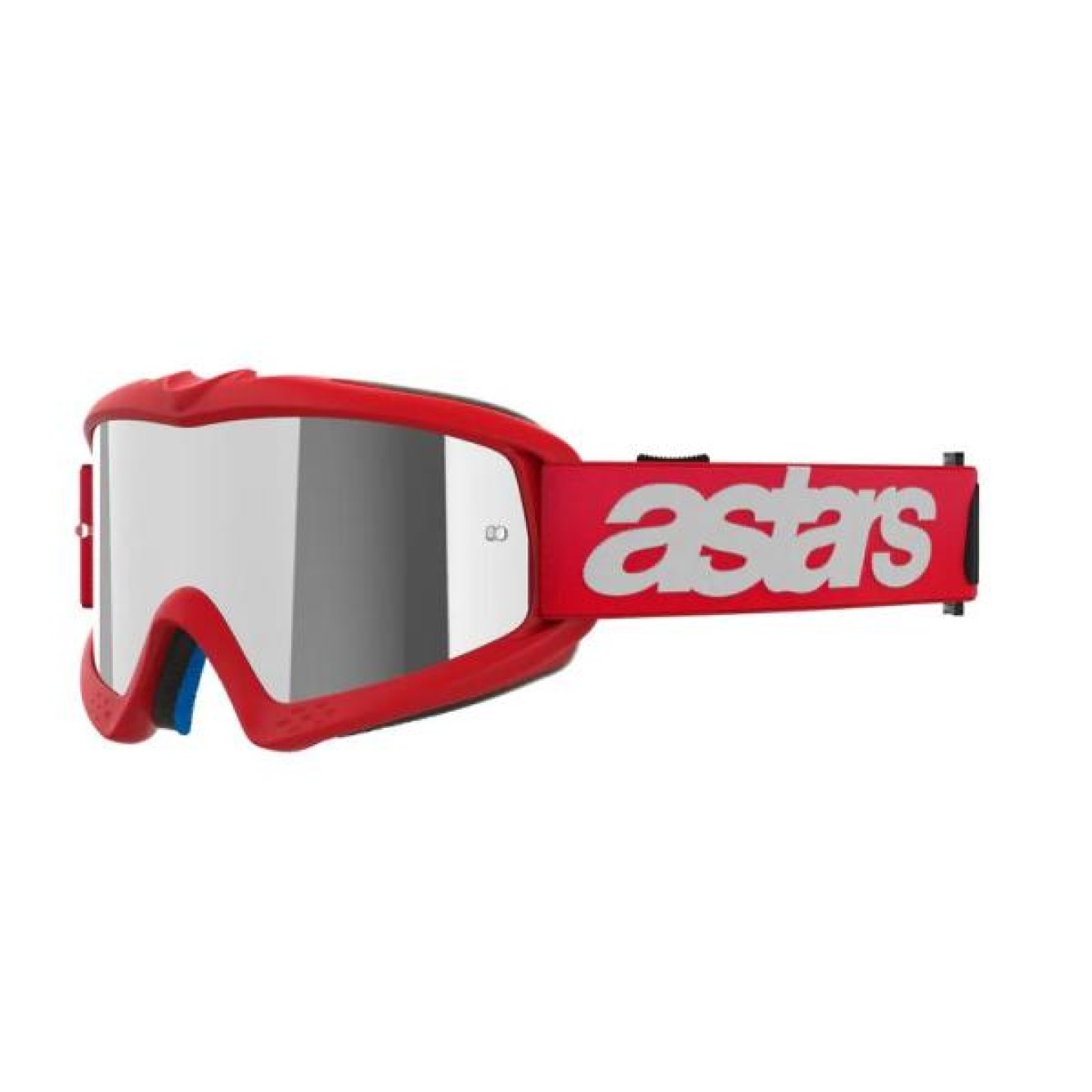 Alpinestars | Jeugd Crossbril Vision Rood Spiegel