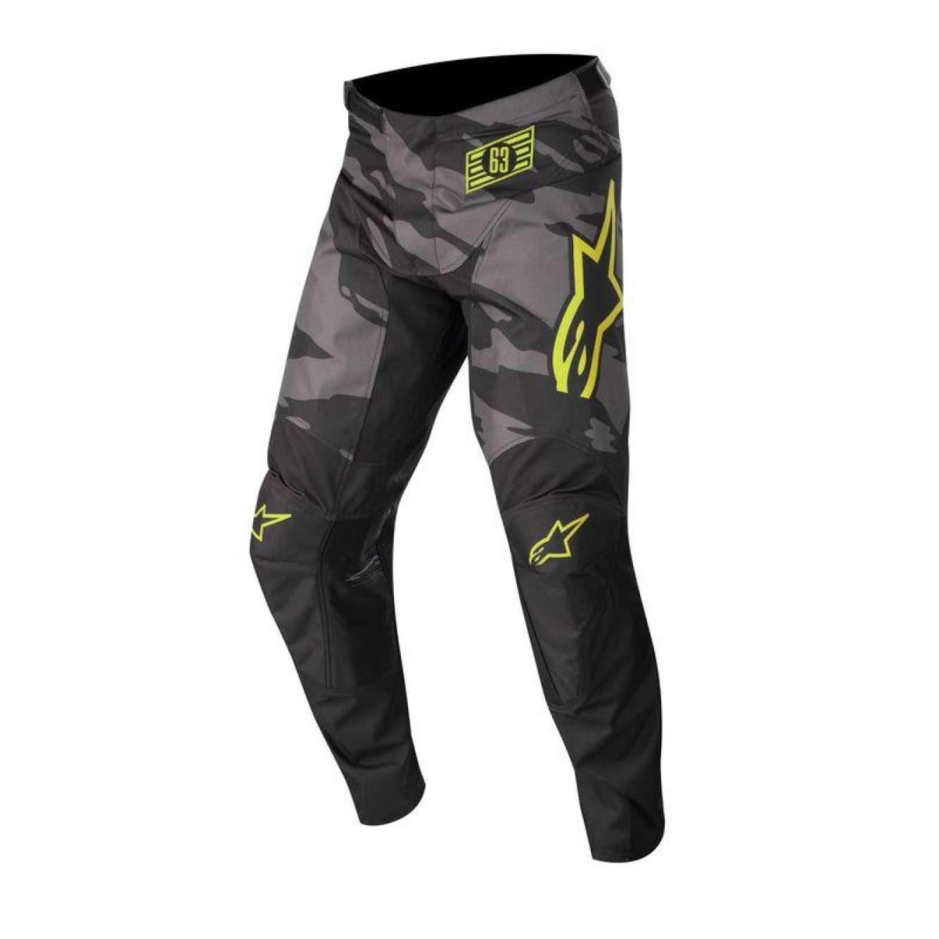 Alpinestars | Jeugd Crossbroek Tactical Zwart / Grijs / Geel