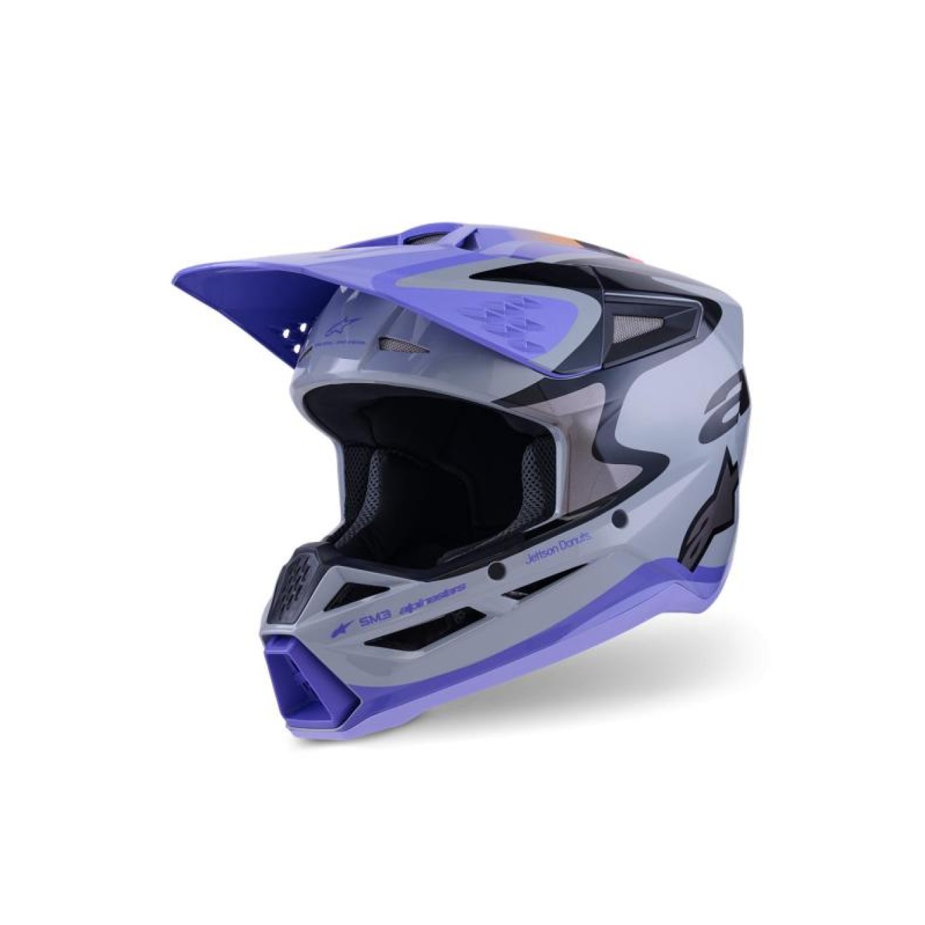 Alpinestars | Jeugd Crosshelm S-M3 Paars