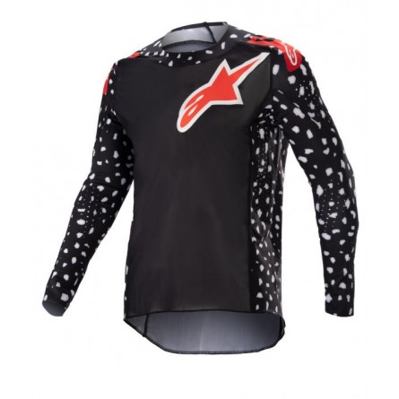 Alpinestars | Jeugd Cross Shirt Racer North Zwart / Rood 