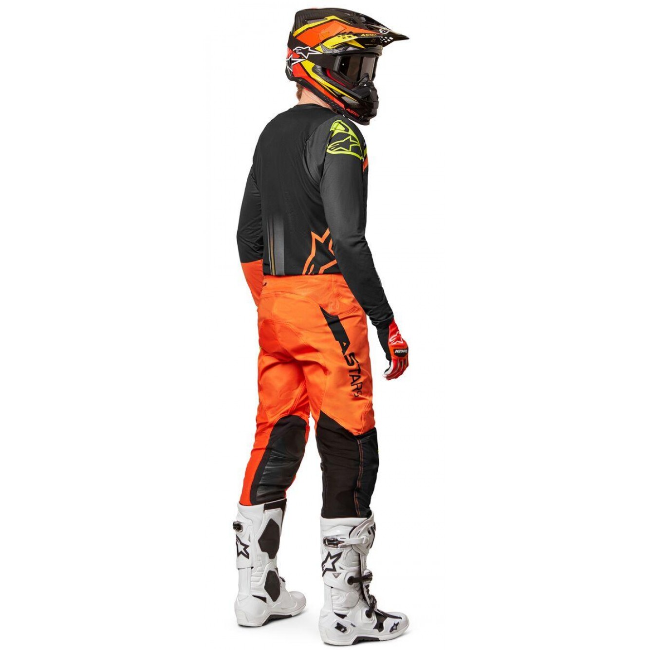 Alpinestars | Cross Shirt Supertech Blaze Zwart / Oranje