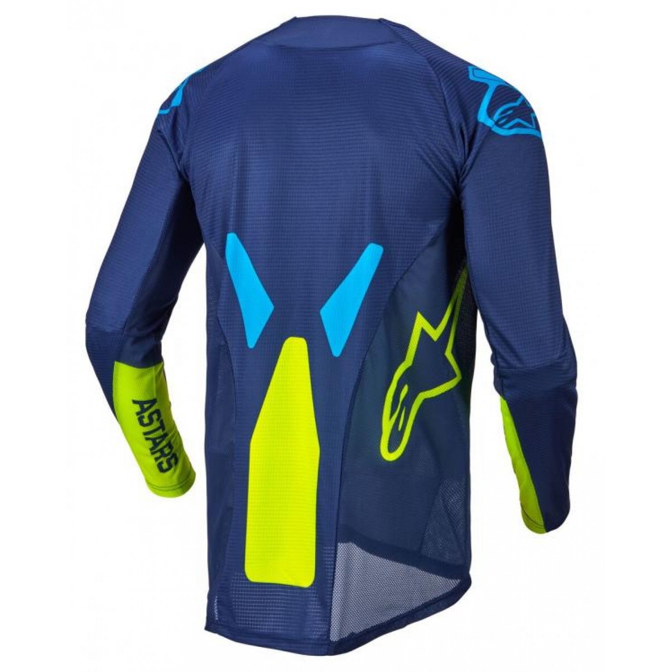 Alpinestars | Cross Shirt Techstar Factory Blauw / Fluo Geel