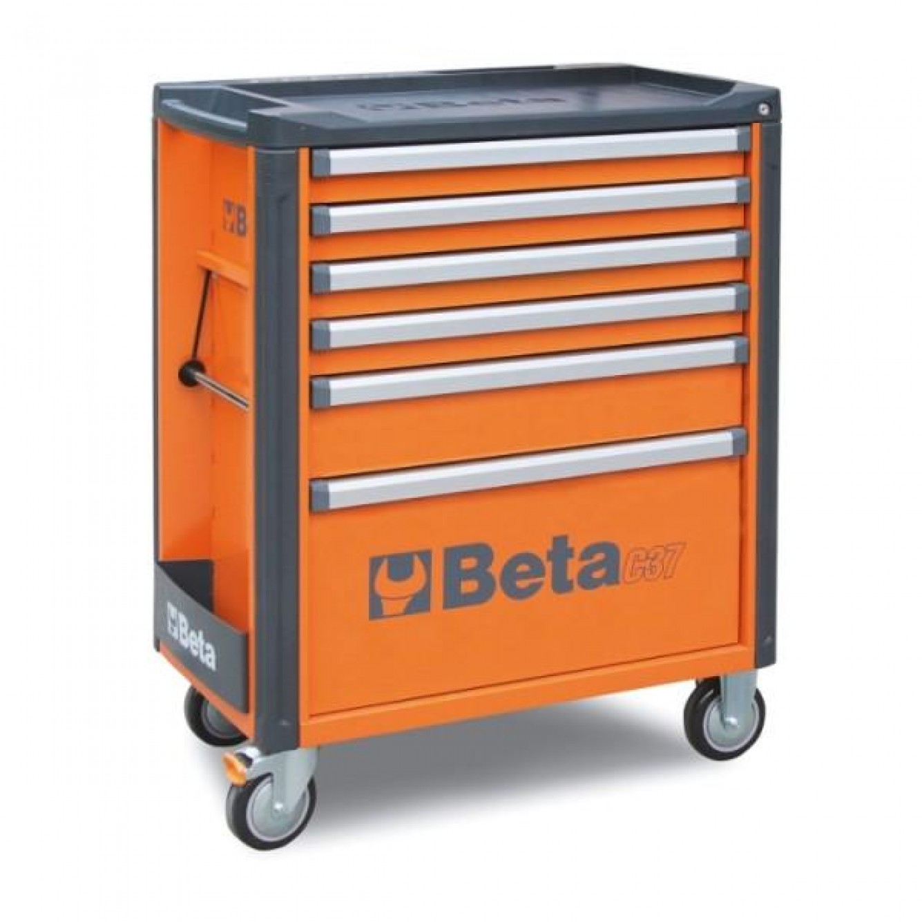 Beta Tools | C37/6 Oranje Gereedschapskist met 6 laden
