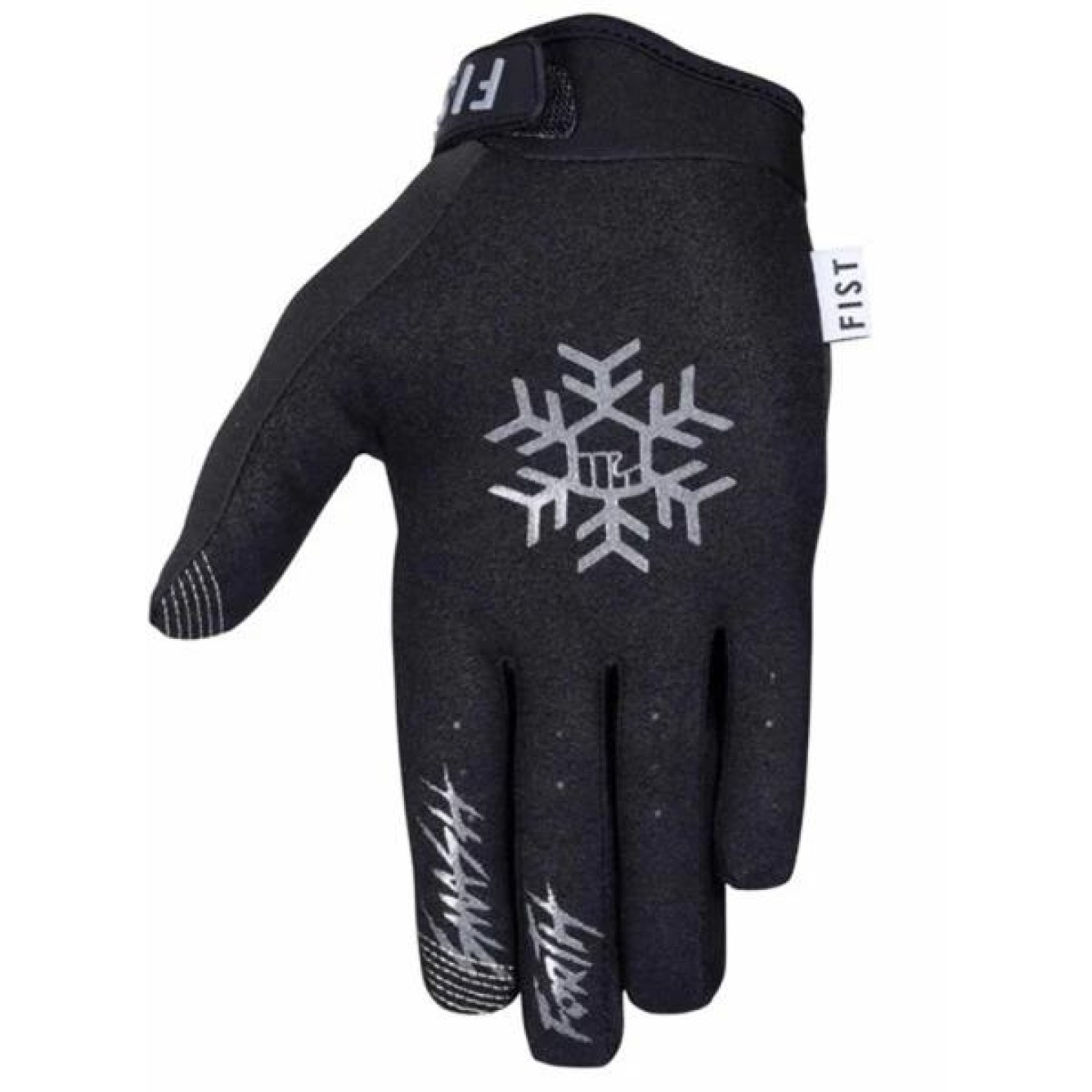 Fist | Jeugd Winter Crosshandschoenen Frosty Snow Flake Zwart