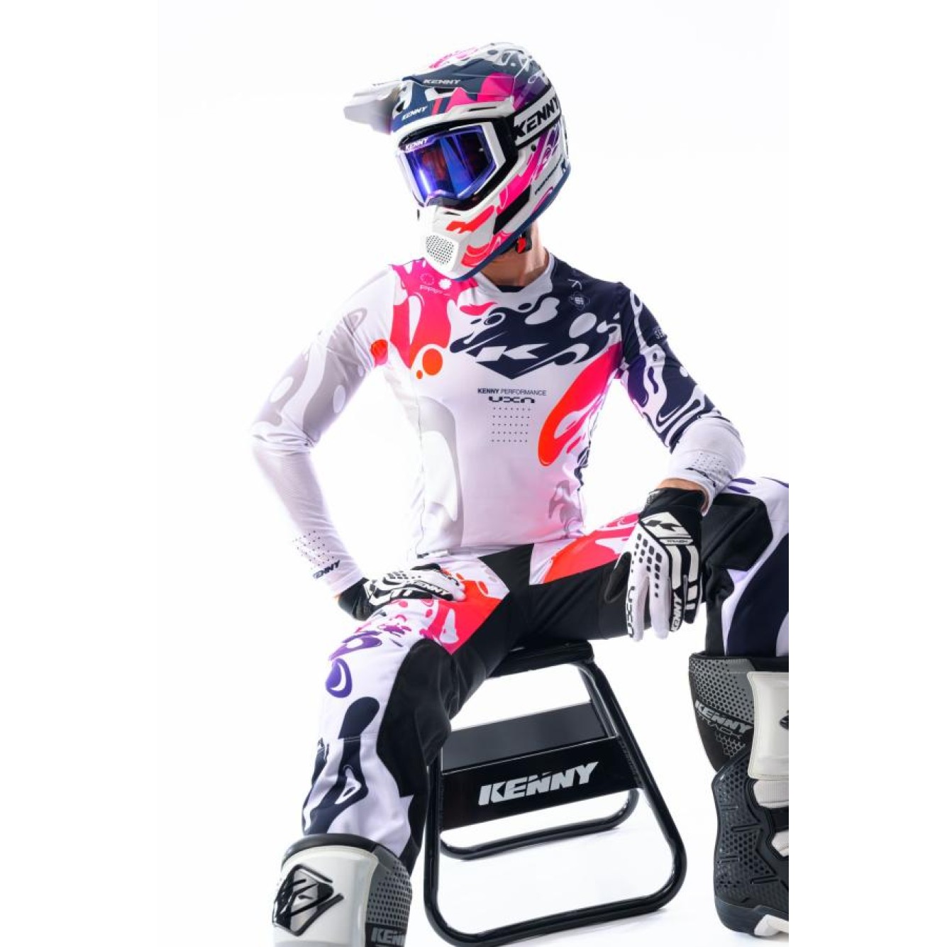Kenny | Cross Shirt Performance Fluid Multicolor