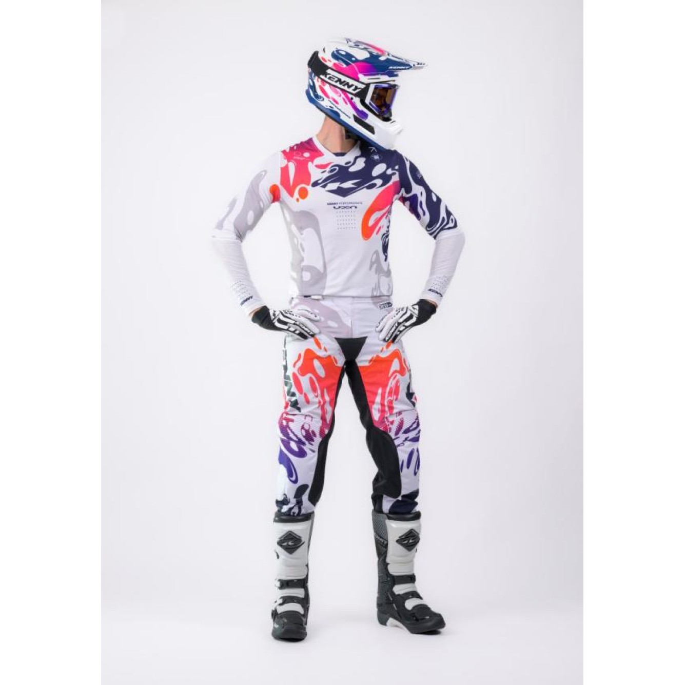 Kenny | Cross Shirt Performance Fluid Multicolor